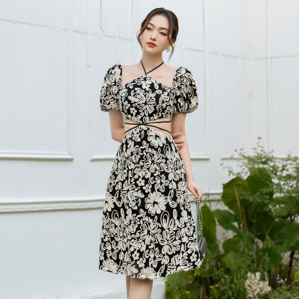 Olv - đầm albert lace dress