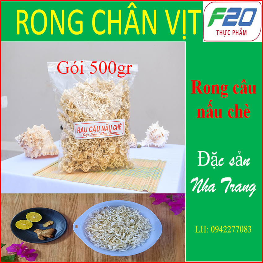 500gr  Rong câu nấu chè - Rong  CHÂN VỊT