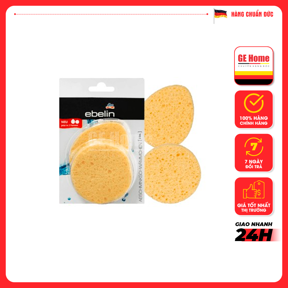 Bọt biển rửa mặt ebelin