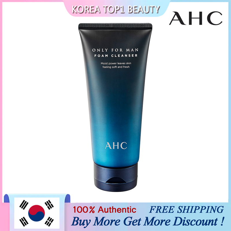 AHC Sữa Rửa Mặt Tạo Bọt Only For Man 140Ml Cửa Hàng Mỹ Phẩm