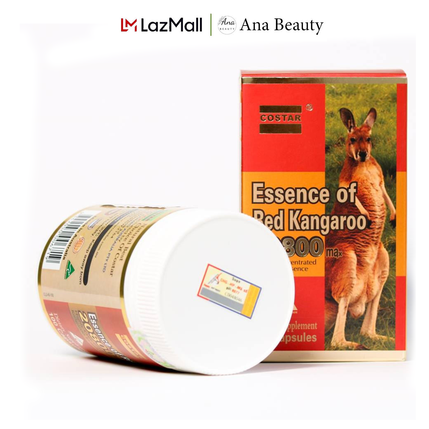 Viên uống tăng cường sinh lý Nam Costar Úc Essence of Red Kangaroo 20800 Max