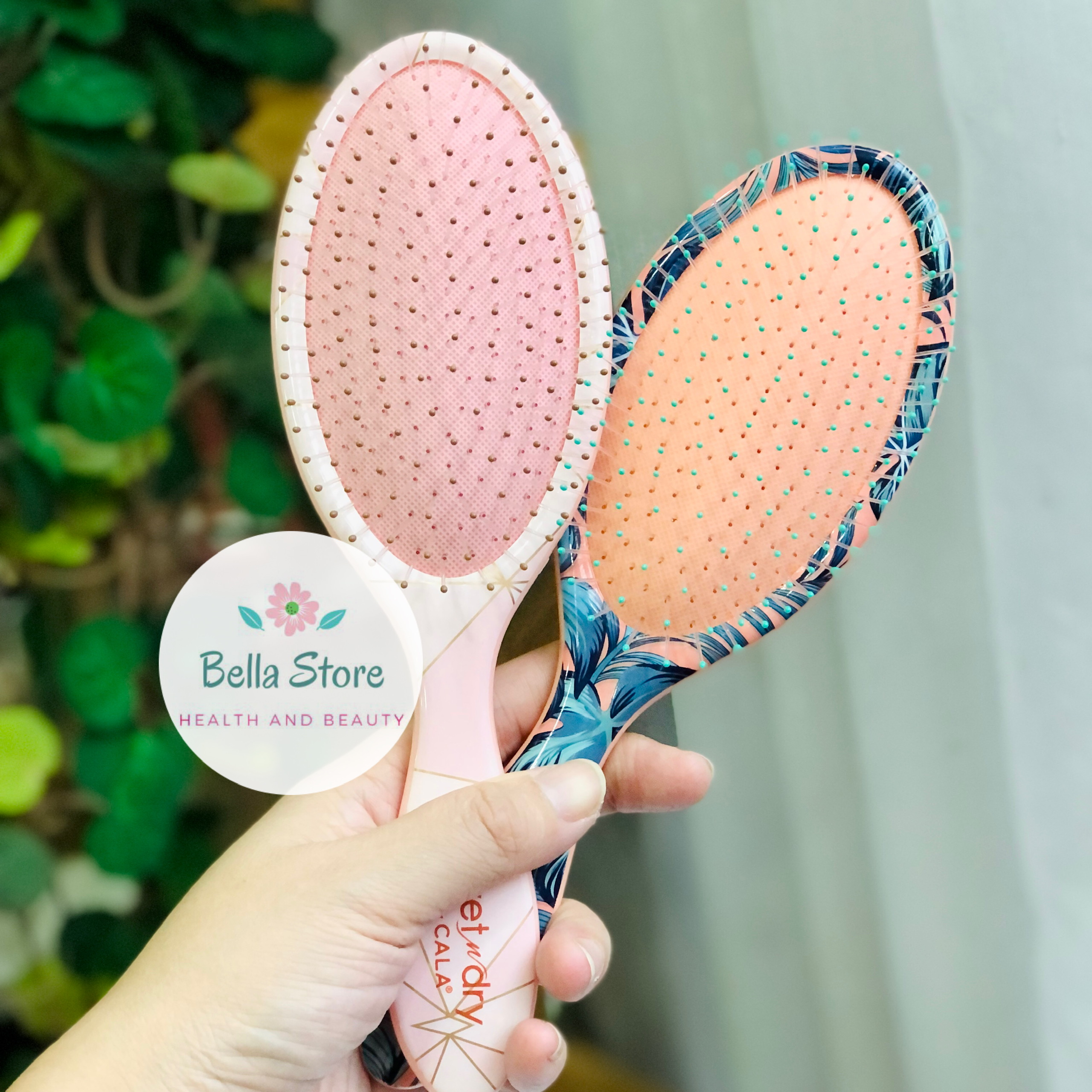 Lược chải tóc Cala Wet n Dry Detangling Hair Brush
