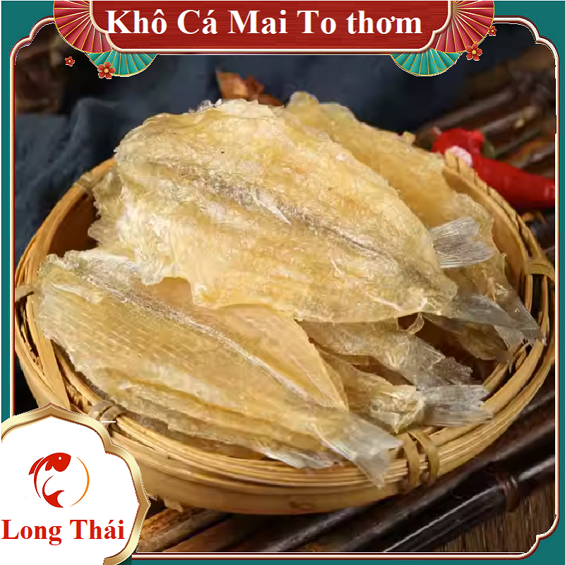500g khô cá mai rắc mè thơm ngon đặc sản cà mau - long thái