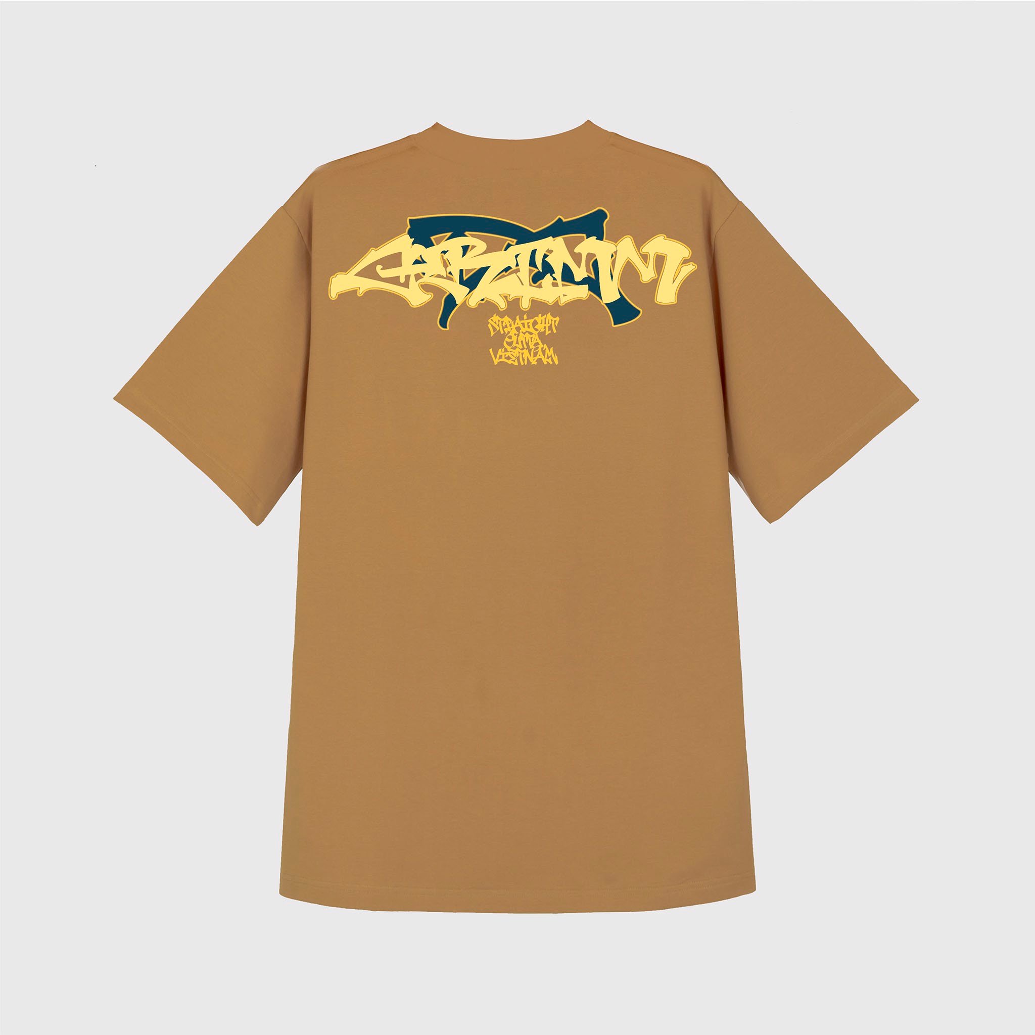 Grimm DC Áo Straight Outta Viet Nam // Capuccino