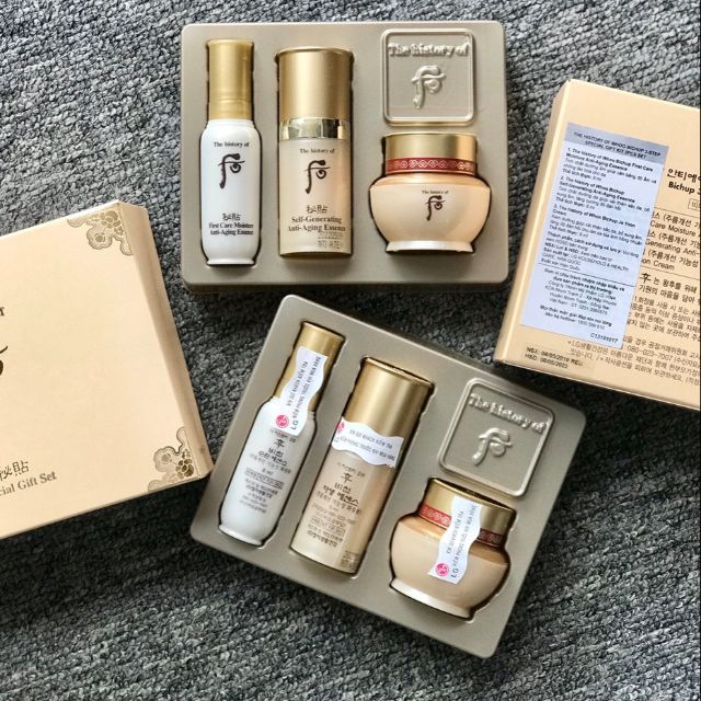 Set dưỡng chống lão hoá Whoo Bichup