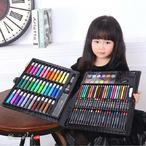 [HCM](QUÀ TẶNG CHO BÉ) -HỘP BÚT CHÌ MÀU ĐA NĂNG 150 CHI TIẾT - AN TOÀN SỨC KHỎE CHO BÉ - KHÔNG CHỨA HÓA CHẤT ĐỘC HẠI - QUÀ TẶNG Ý NGHĨA CHO CÁC BÉ SÁNG TẠO KHI BÉ VẼ TRANH