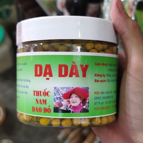 Dạ dày - thảo dược dân tộc dao đỏ