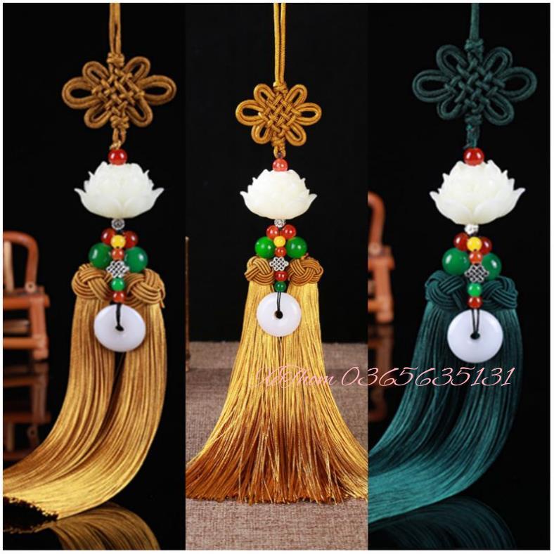 Khánh treo xe ô tô - khánh trang trí xe hơi may mắn, bình an