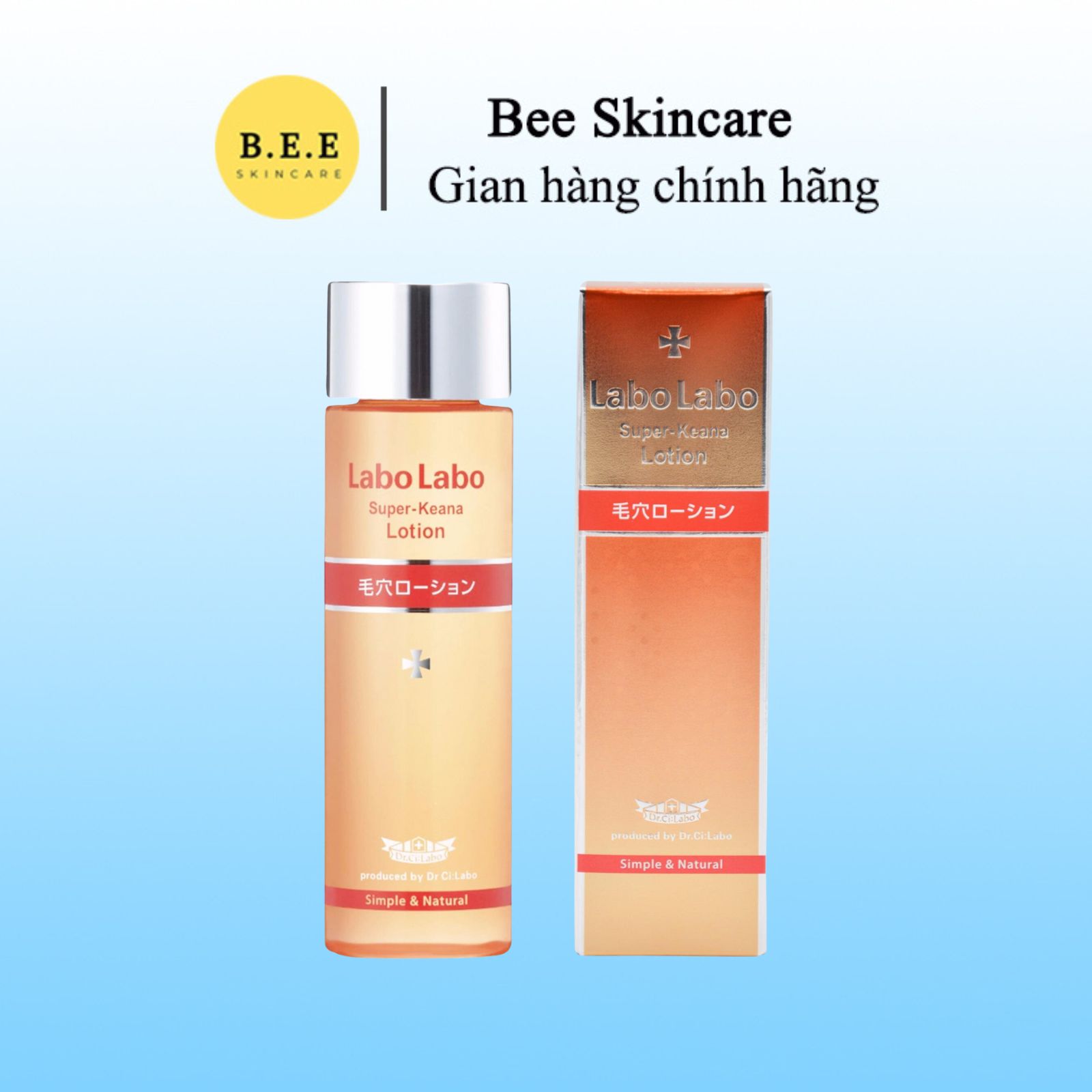 Toner Labo Labo Cấp Ẩm, Làm Sạch, Se Khít Lỗ Chân Lông, Bee Skincare
