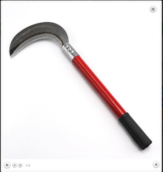 Liềm phát cỏ cán nhôm 45cm - LV825