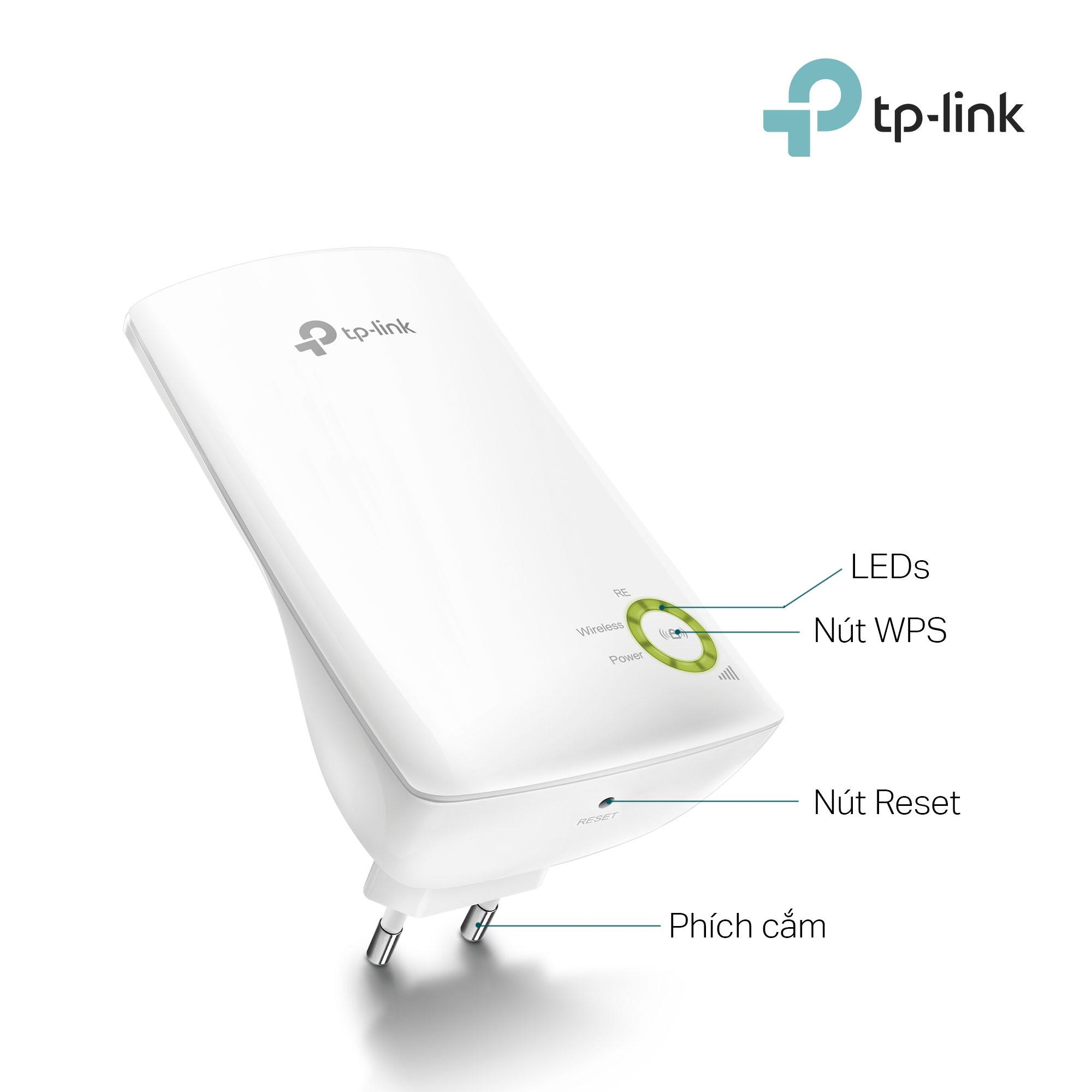 Bộ kích sóng wifi repeater 300mbps tp-link tl-wa850re - hàng chính hãng