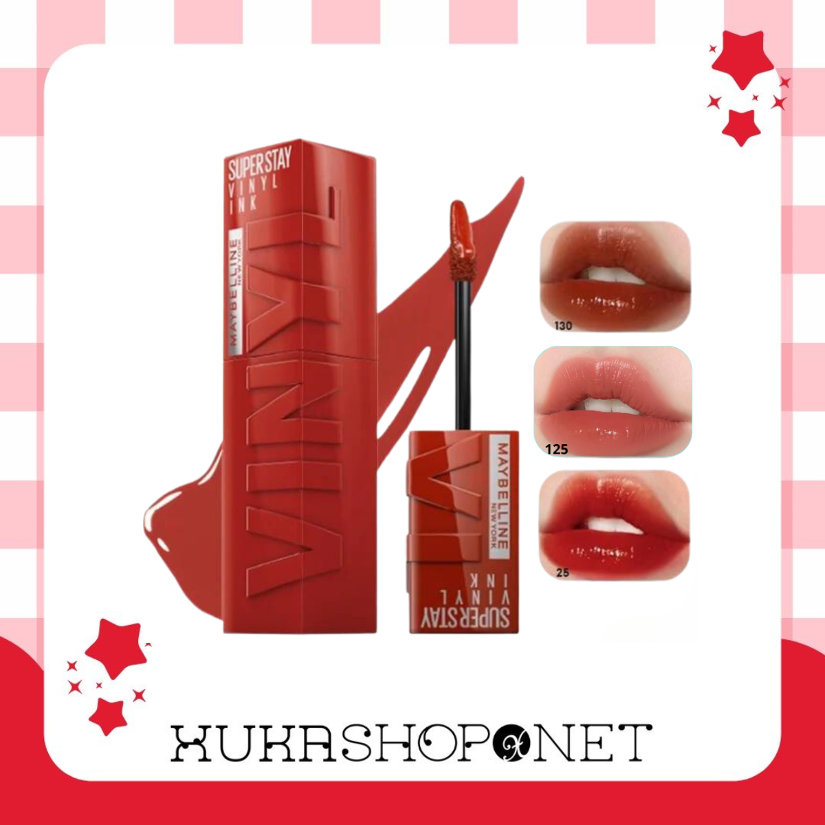 Son kem Maybelline New York Superstay Vinyl INK lâu trôi làm mềm môi