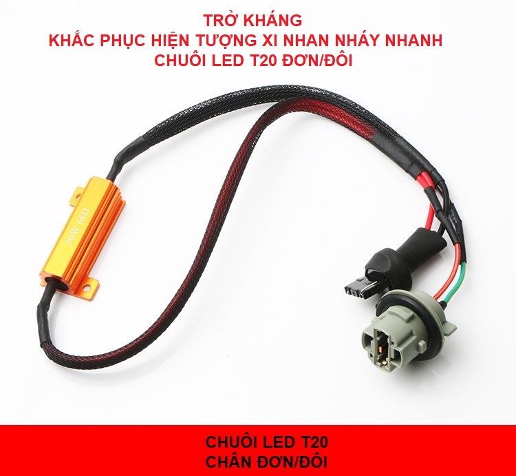 Trở kháng khắc phục nhịp chớp nhanh khi nâng cấp xi nhan led cho honda civic gen 8 , honda civic 2006 - 2011