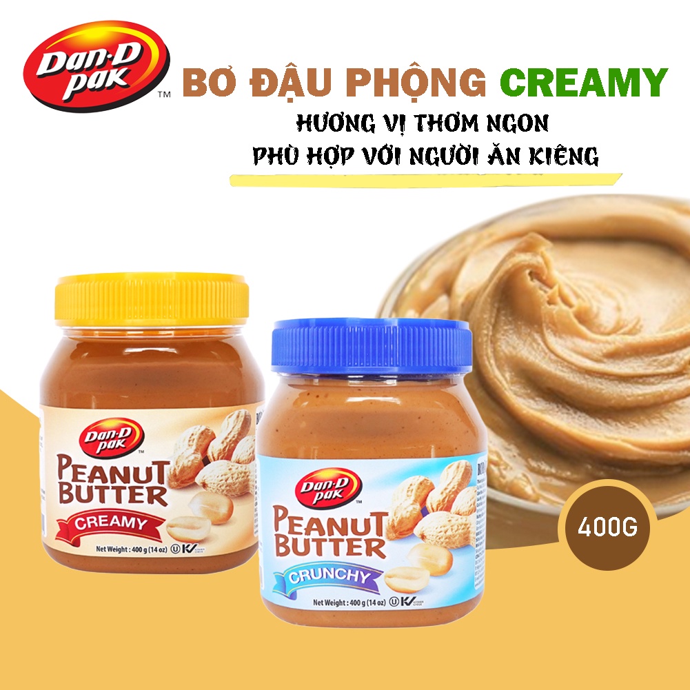 Bơ đậu phộng crunchy 400g -80029