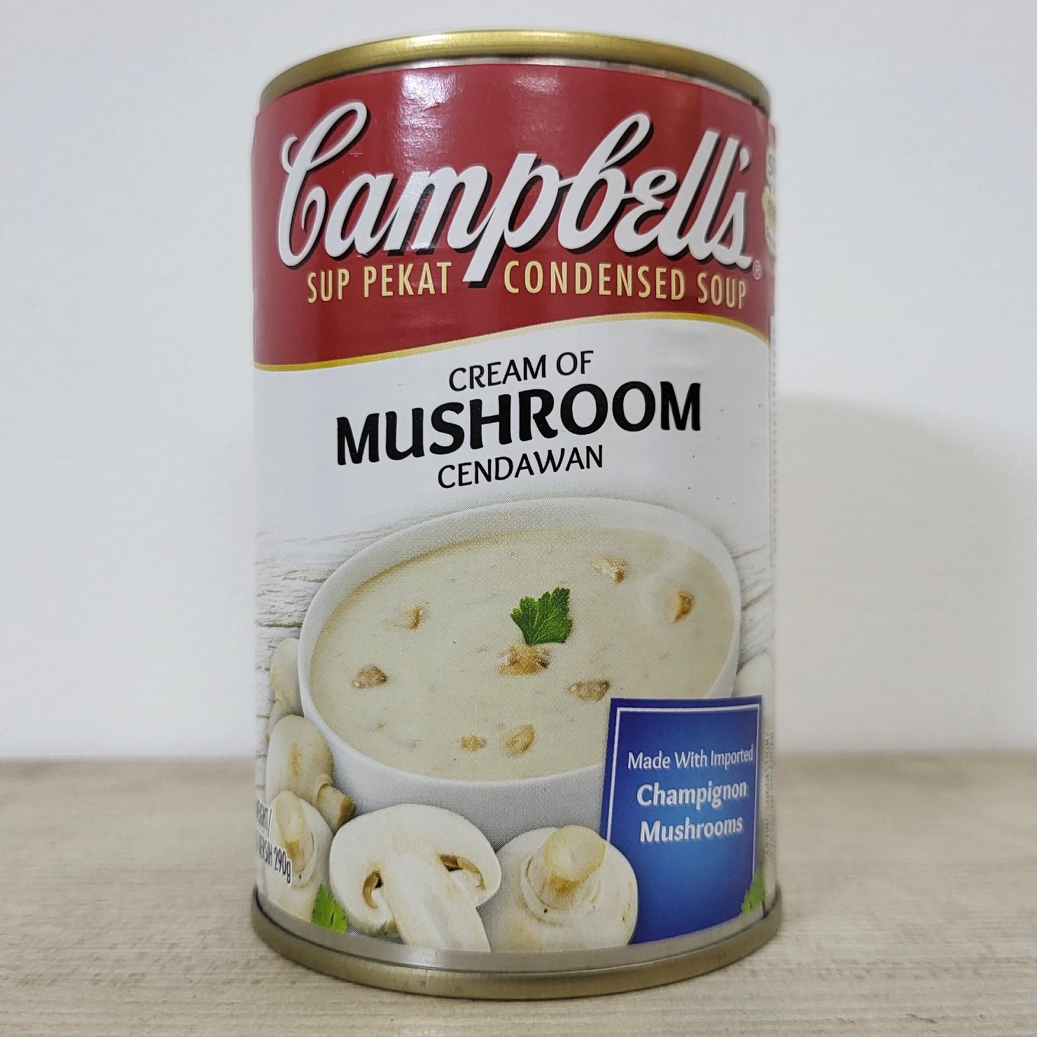 CAMPBELL’S (Lon NẤM 290g) SÚP KEM NẤM Condensed Soup Cream Of Mushroom (HALAL)