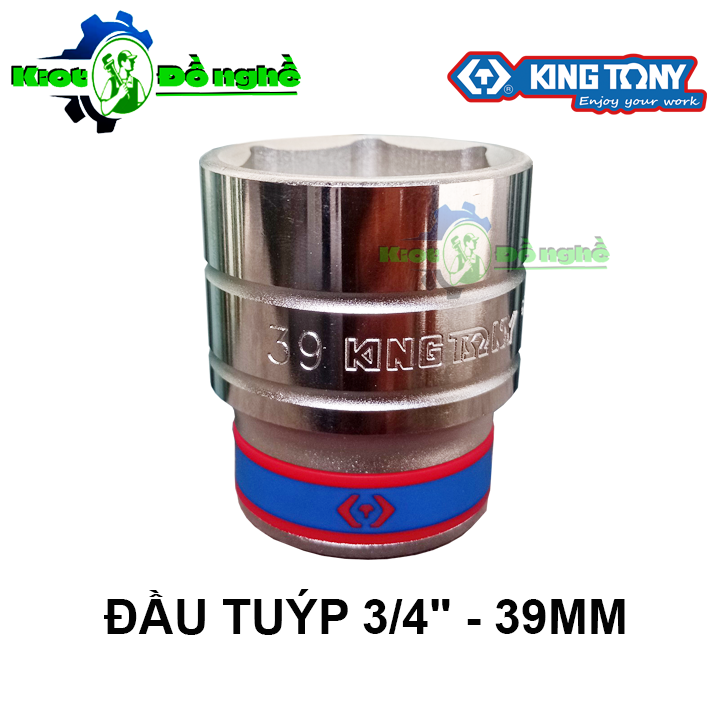 Đầu tuýp lục giác 39-3/4 kingtony 633539m - đầu khẩu 39 mở nồi xe tay ga