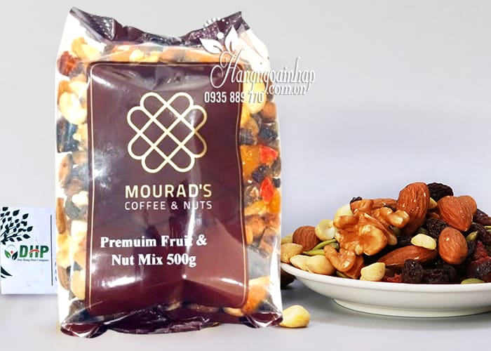 Mix 7 loại hạt hỗn hợp Mourad’s túi 500g – Hương vị tự nhiên