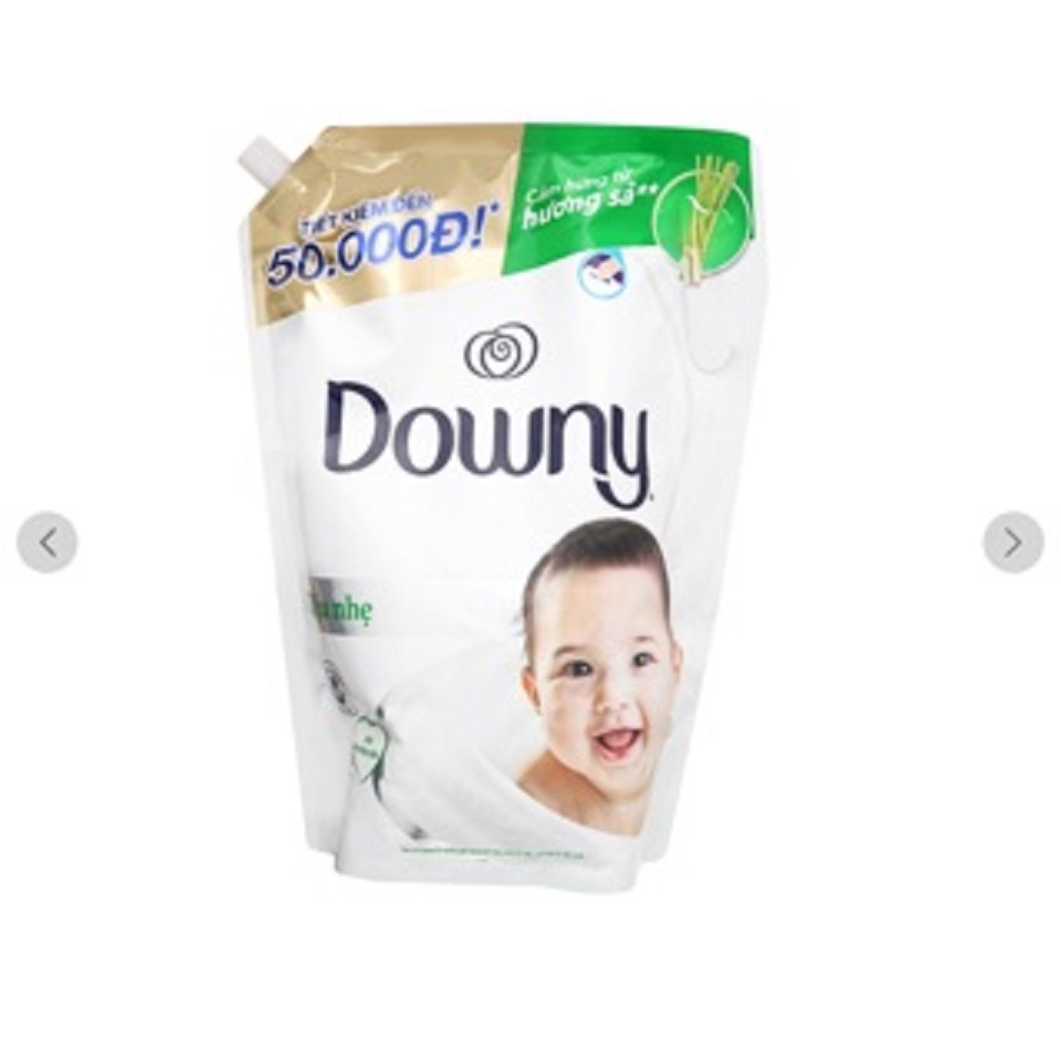 Nước xả vải cho bé Downy dịu nhẹ hương sả túi 2.6 lít