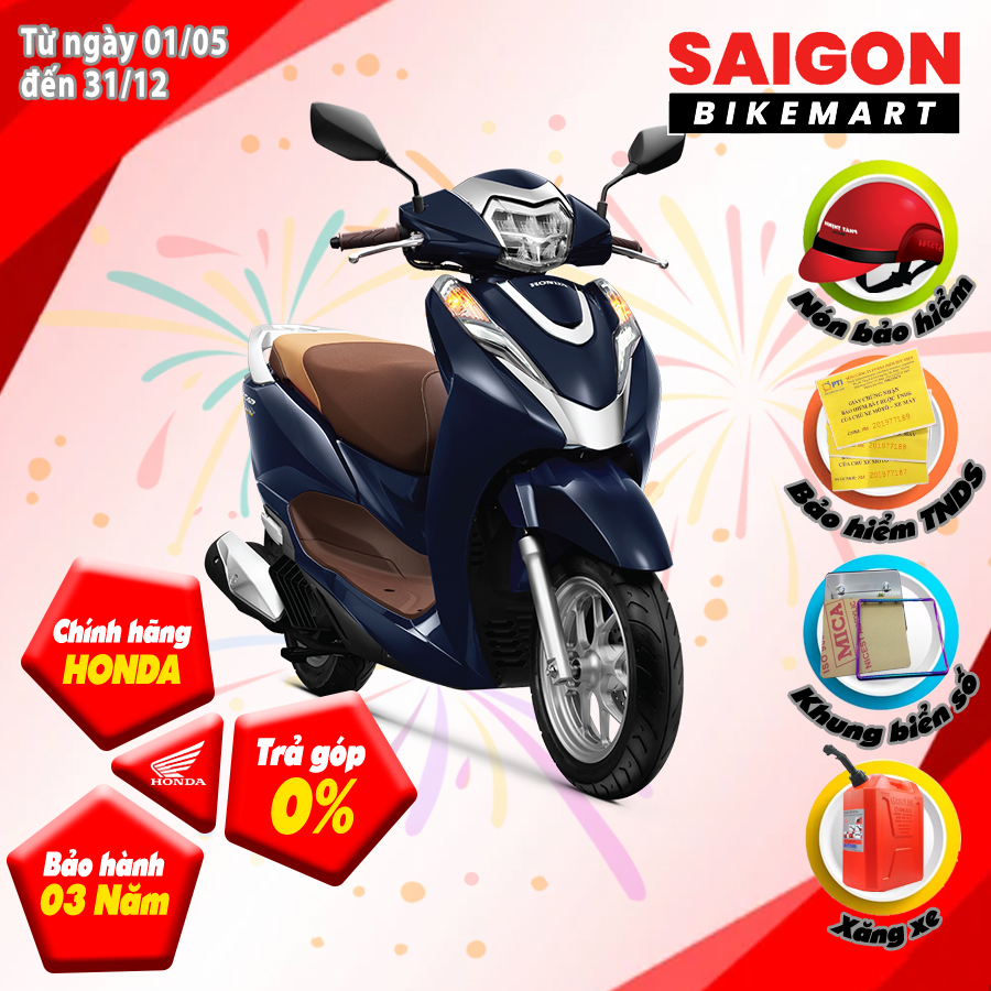 Xe máy honda lead 2023 phiên bản cao cấp