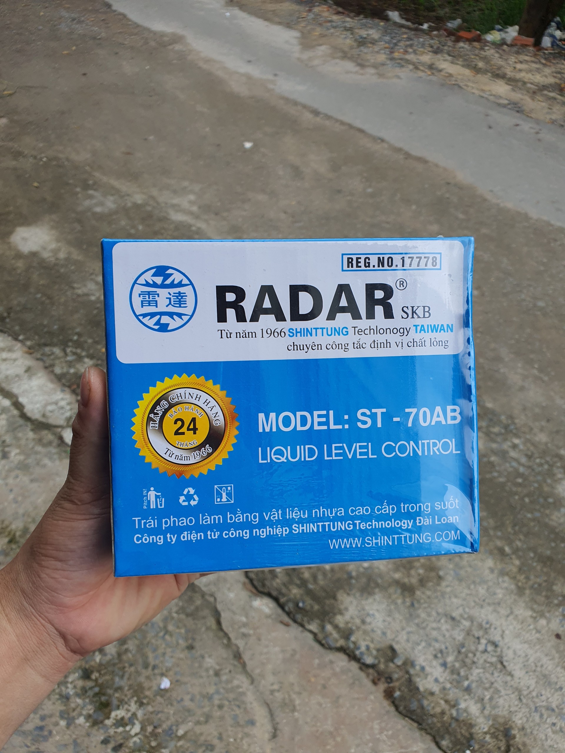 Phao điện cho bồn nước chống tràn phao điện tự ngắt rada