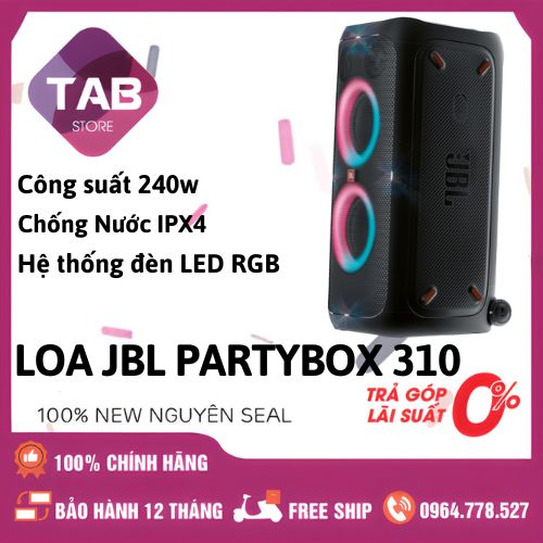 Loa jbl partybox 310 chính hãng - bảo hành 12 tháng