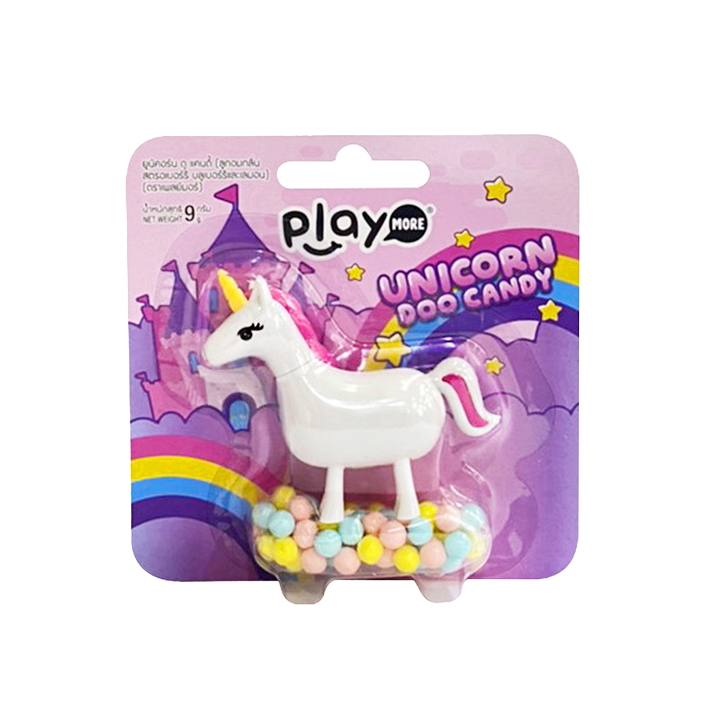 Kẹo đồ chơi Unicorn Doo Playmore Thái lan 9g