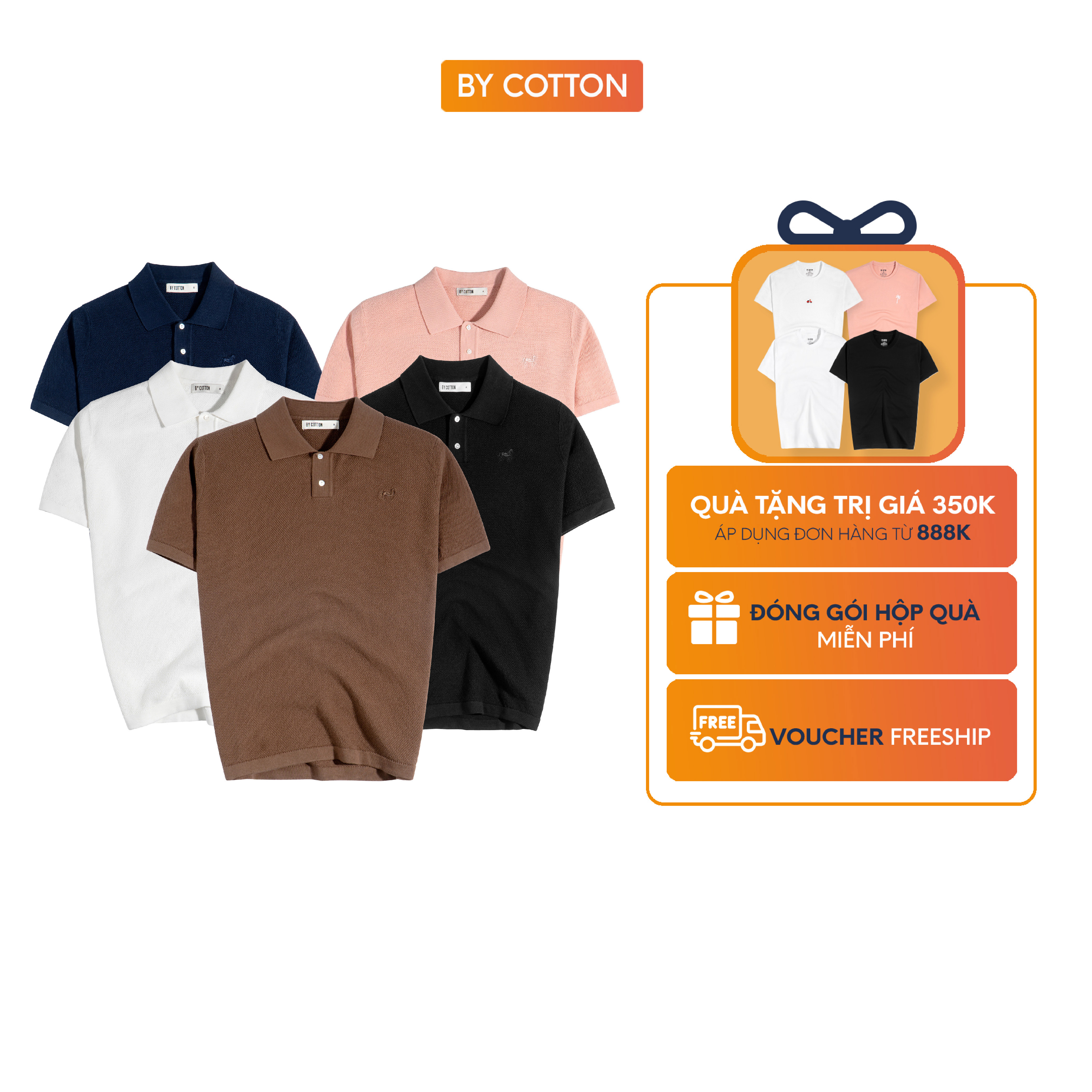 Áo thun nam polo dệt kim cao cấp ss2, phối trơn thêu ngựa multi color, sợi dệt 32s thoáng mát by cotton