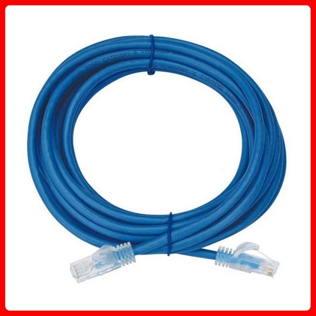 Dây mạng cat 6 bấm sẵn 2 đầu vsp 3m - 5m - test thông mạng trước khi giao