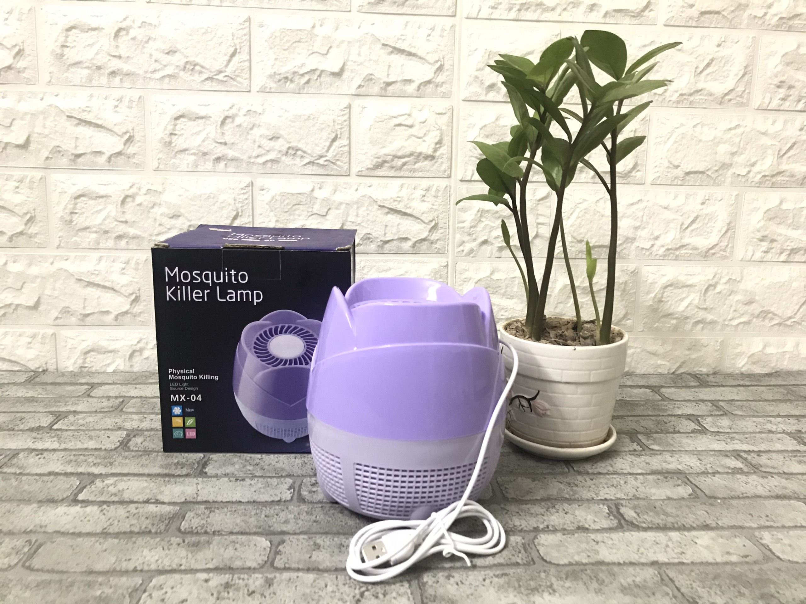 Bán đèn bắt muỗi,sát thủ bắt muỗi, đèn bắt muỗi hình nấm cao cấp, nhỏ gọn, an toàn, hiệu quả mx-0.4