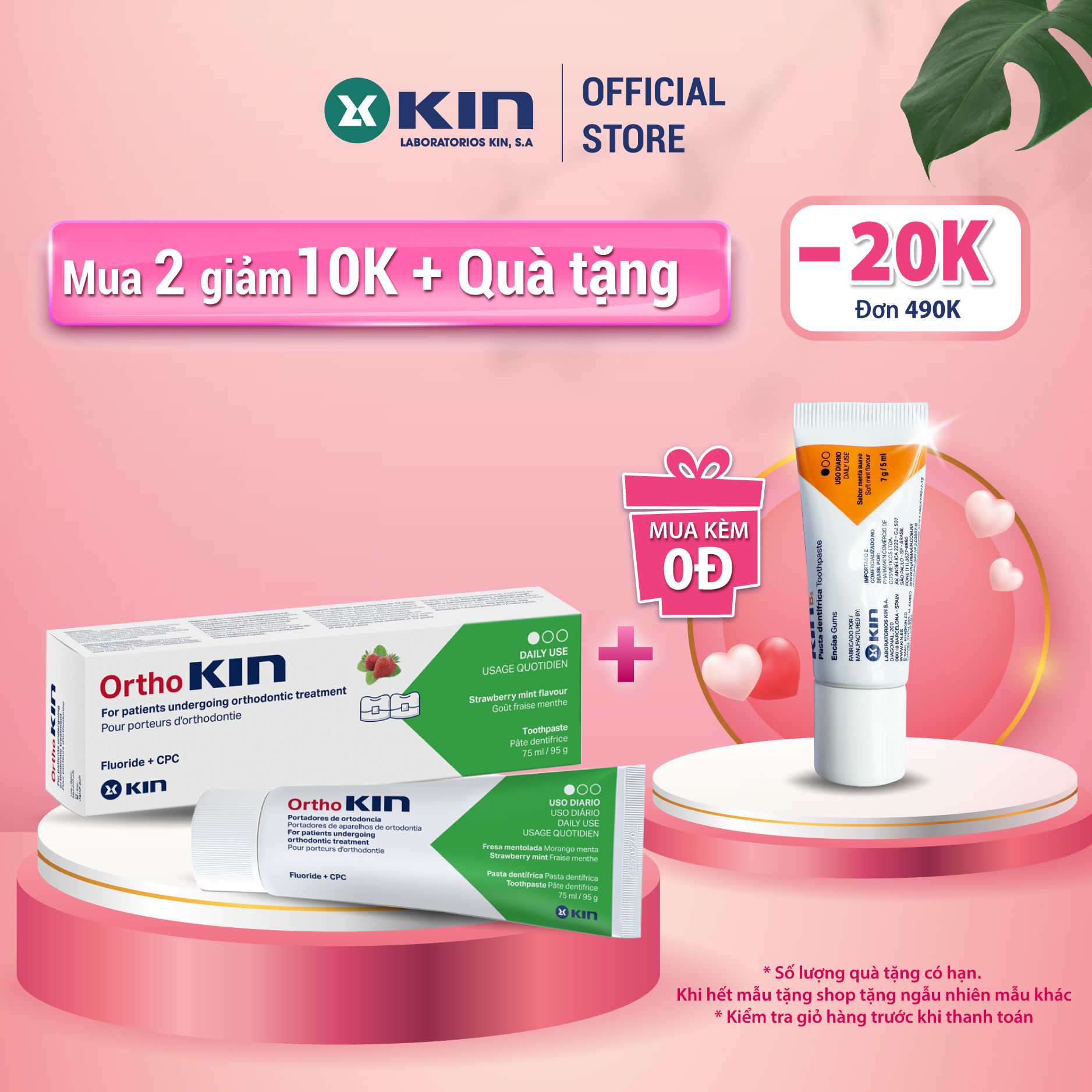 Kem Đánh Răng OrthoKin 75ml Dành Cho Răng Niềng - Chỉnh Nha •