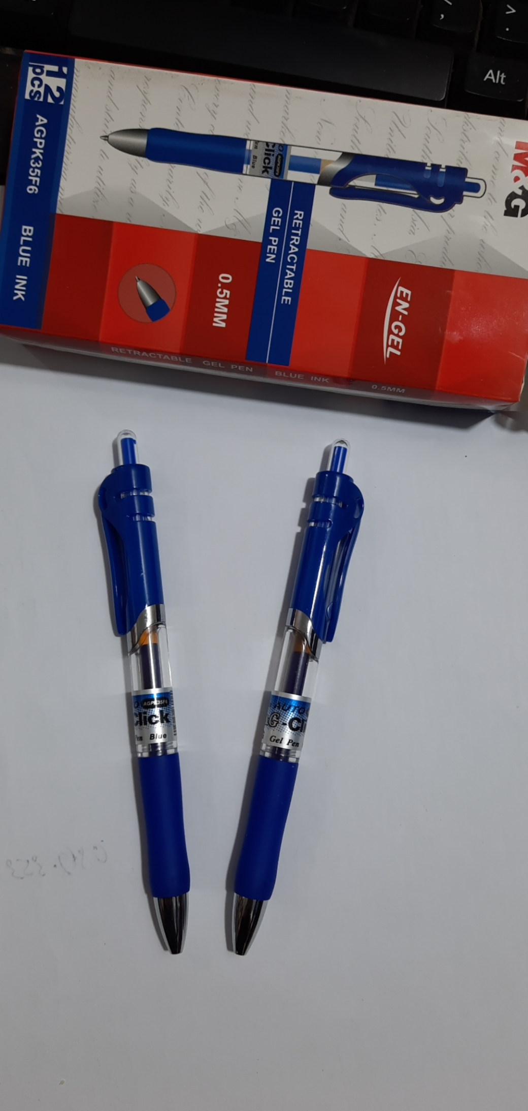 Bút ký m&g k35/bút gel 0.5mm vpp thủ đô