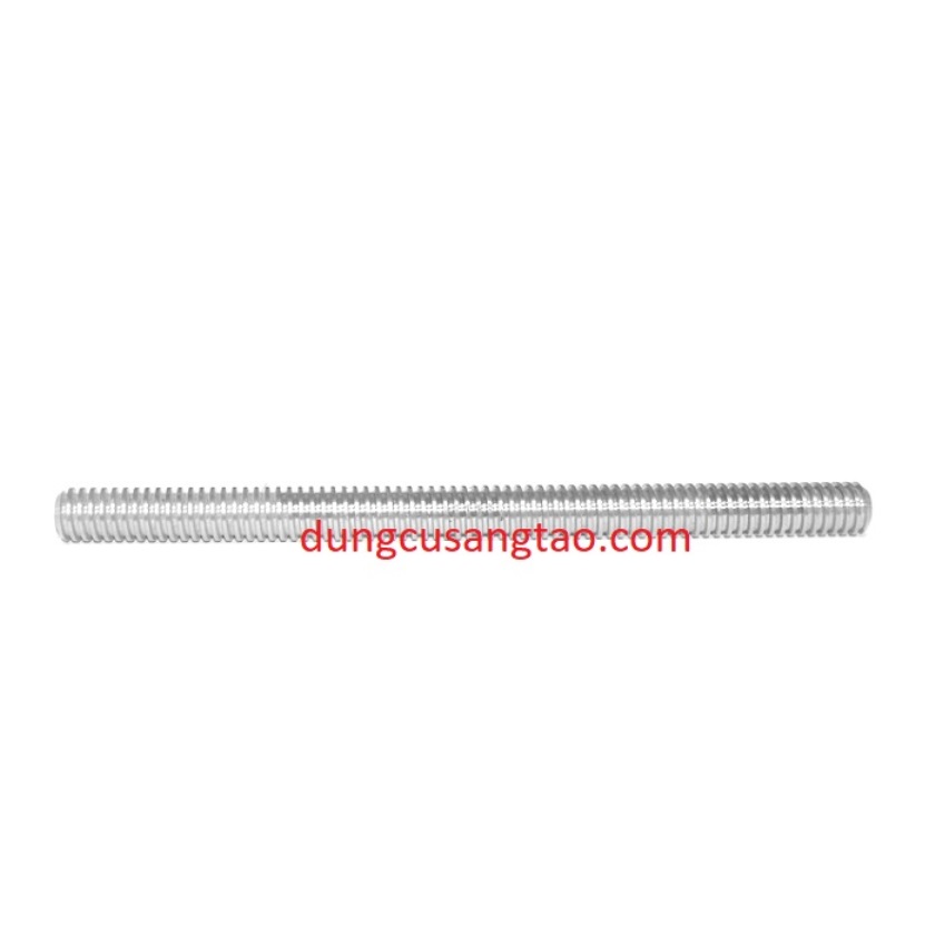 Vít me t screw inox 304 t10 mm dài 0.5m / thanh ren inox phi 10mm dài 0.5m