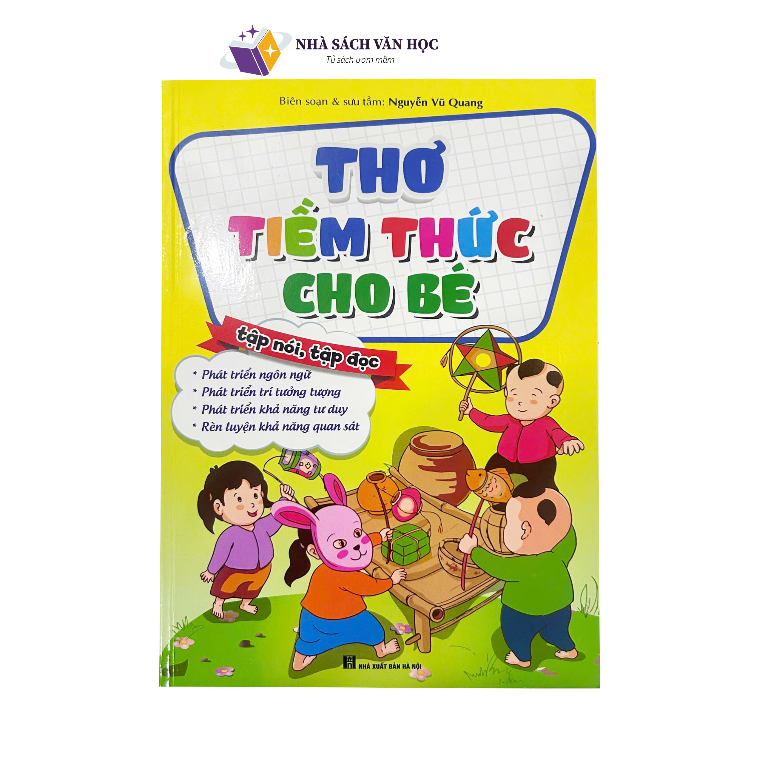Sách - Thơ Tiềm Thức Cho Bé Tập Nói Tập Đọc - Phát triển ngôn ngữ - Trí tưởng tượng - Khả Năng Tư Duy Quan Sát