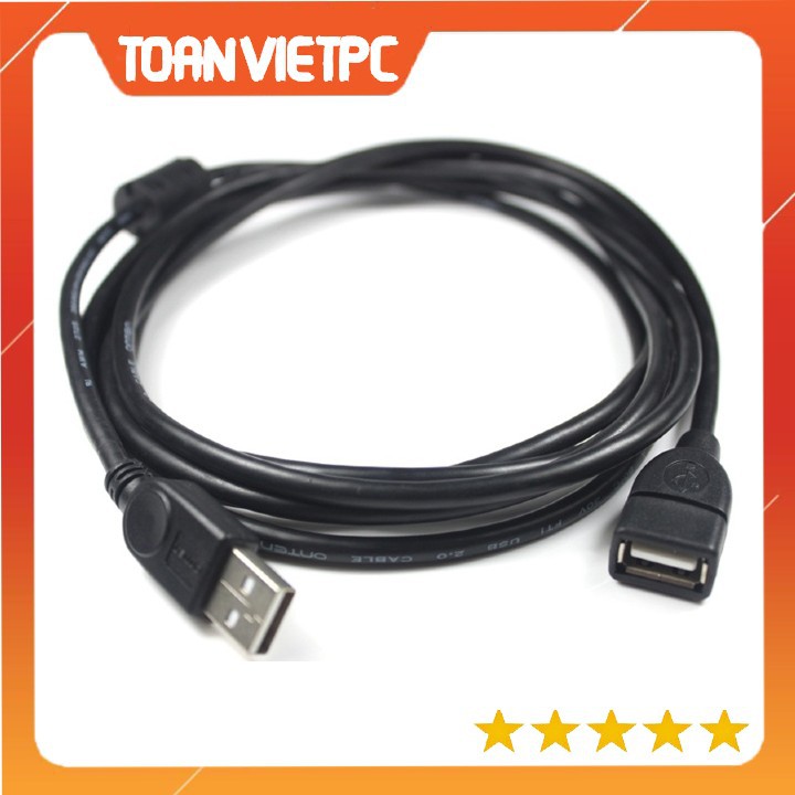 Dây cáp usb nối dài 5m đen