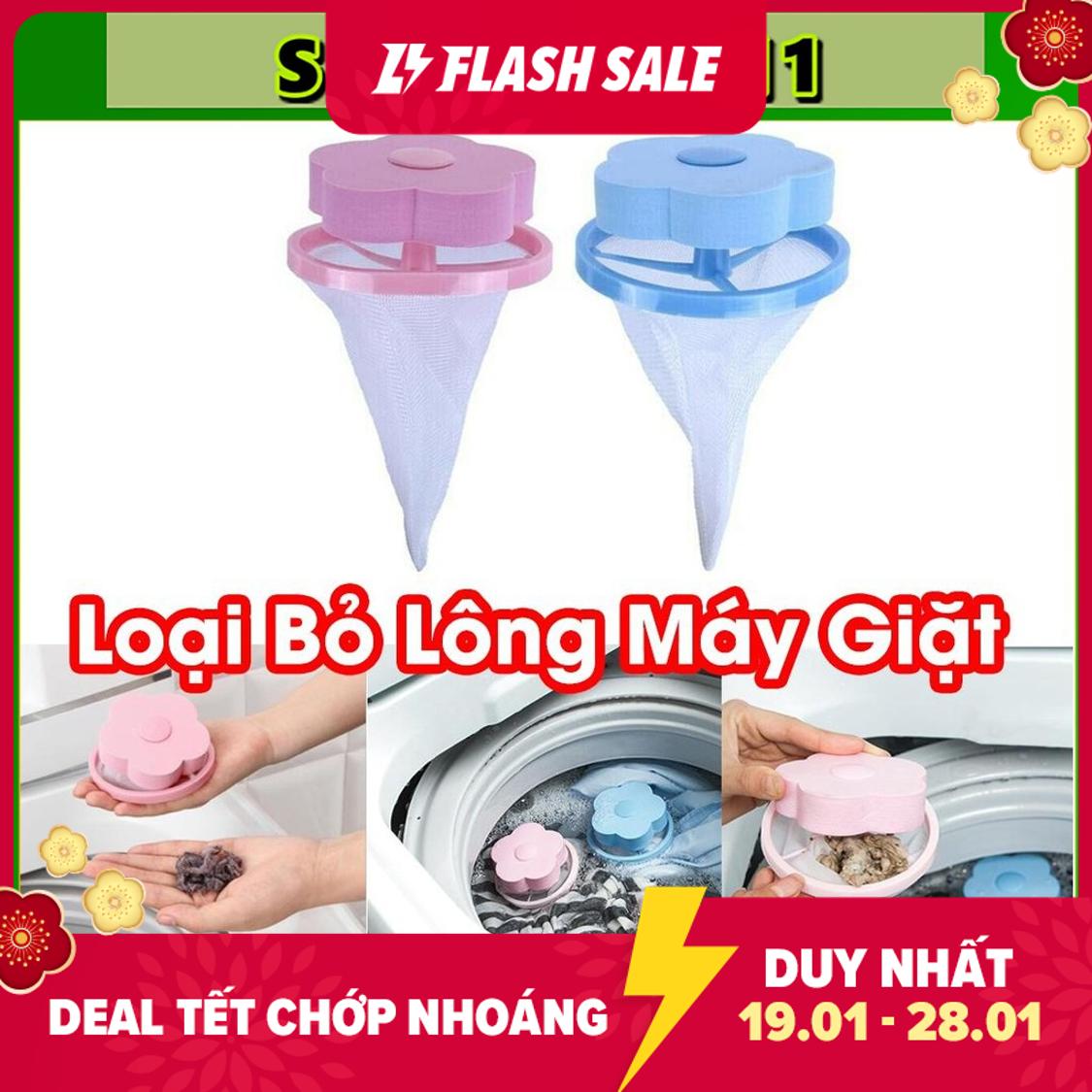 Combo 3 dụng cụ loại bỏ lông lọc cặn bẩn máy giặt