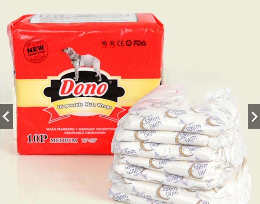 Quần Lót Tã Lót Bỉm Lót Cho Chó Đực Dono
