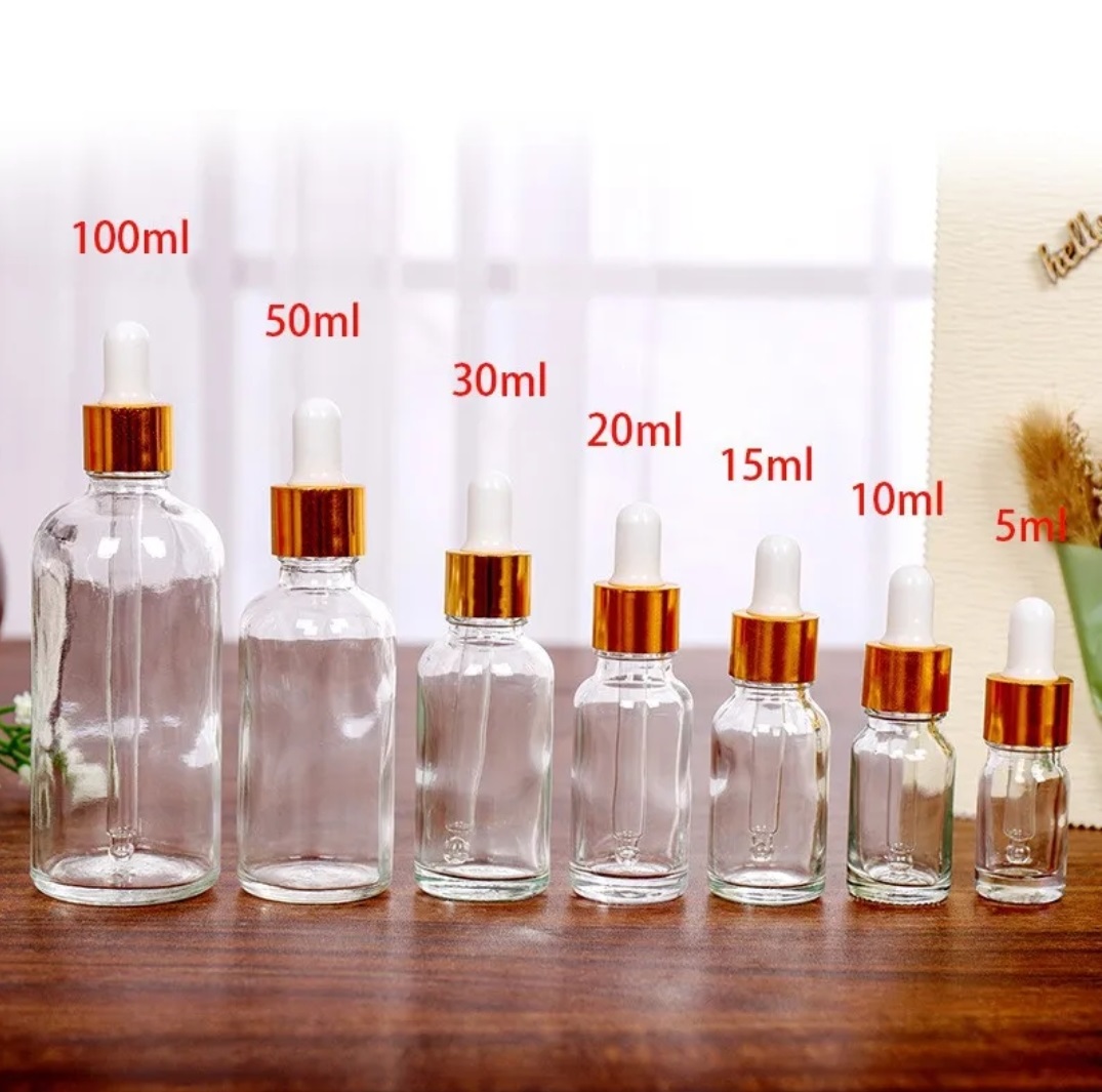 Combo 10 Lọ chiết serum 3ml 5ml 10ml 20ml 30ml 50ml chiết serum mỹ phẩm