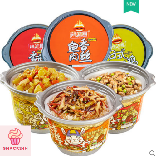SIÊU HOT Cơm tự sôi Trùng Khánh hộp 280g Snack24hour