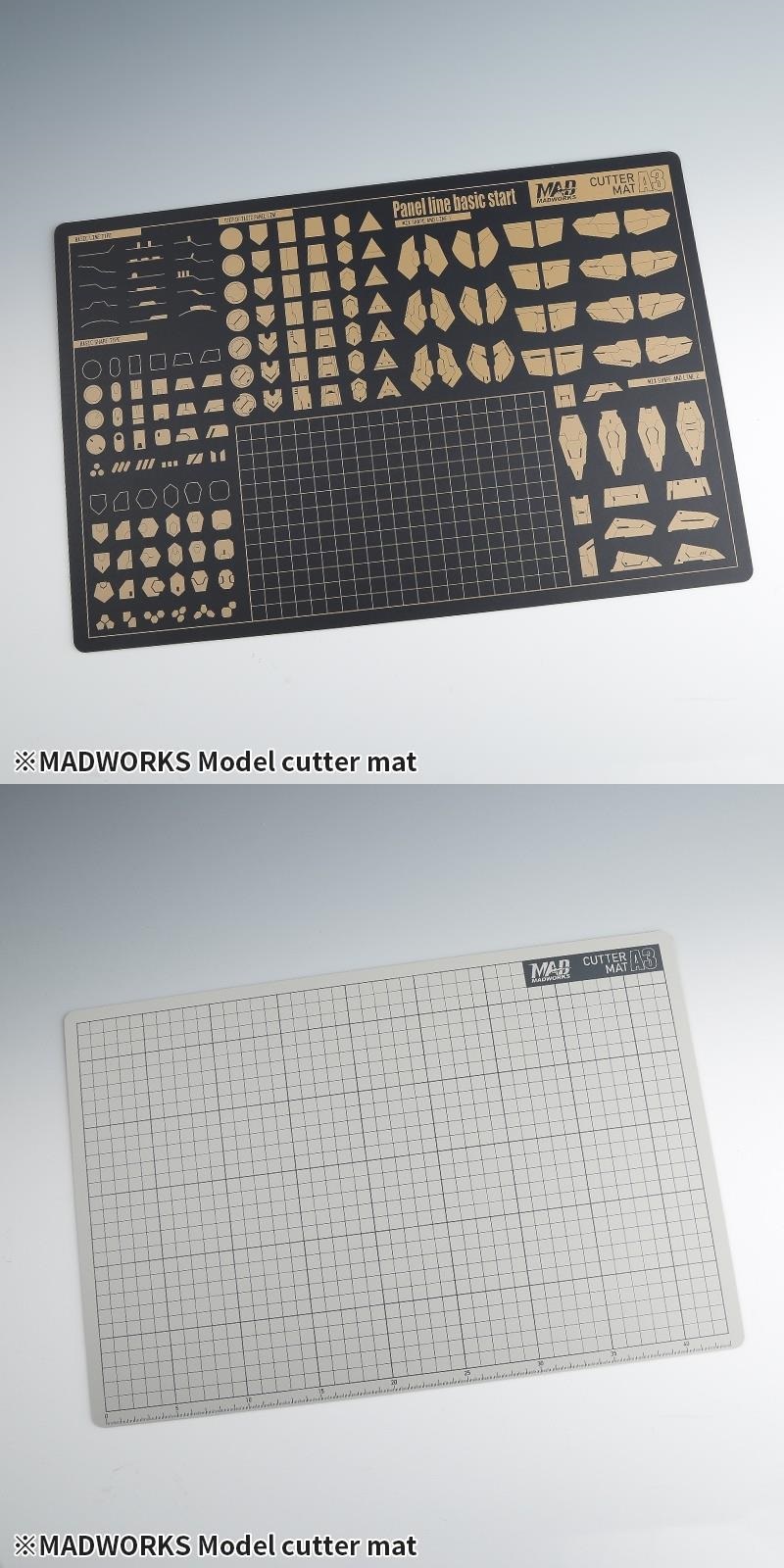 Dụng cụ mô hình madworks - tấm lót cắt model cutter mat a3