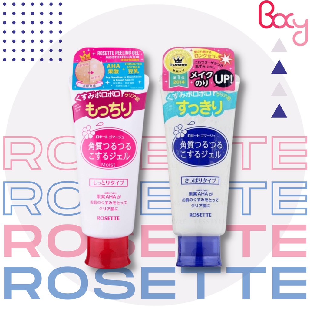 Tẩy tế bào chết nhật rosette 120g