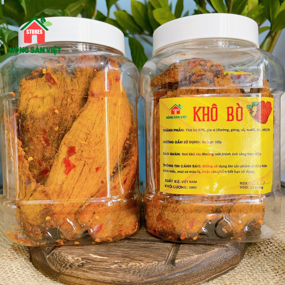 Khô bò miếng mềm củ chi hàng loại 1 siêu ngon