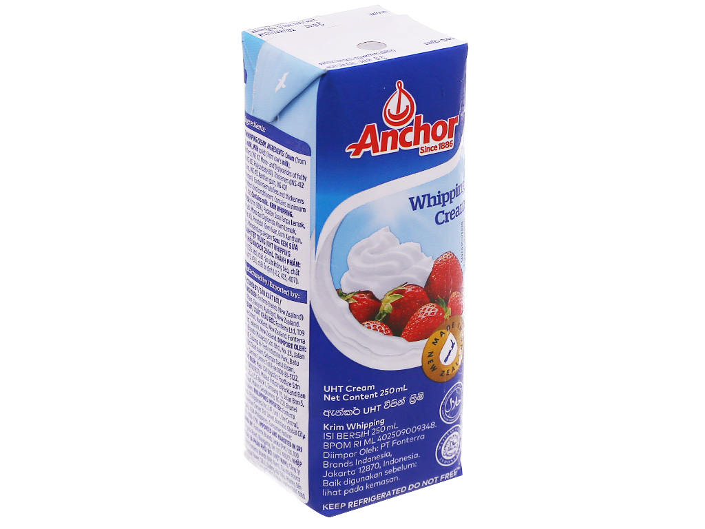 Whipping cream Anchor 250ml