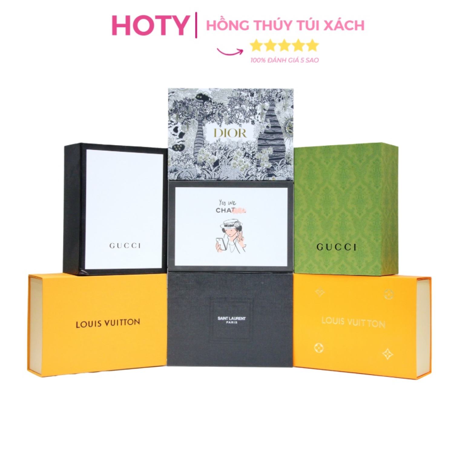 Hộp nam châm các hãng, hộp giấy các hãng túi xách nữ,, hộp giấy đựng túi, hộp giấy có sẵn