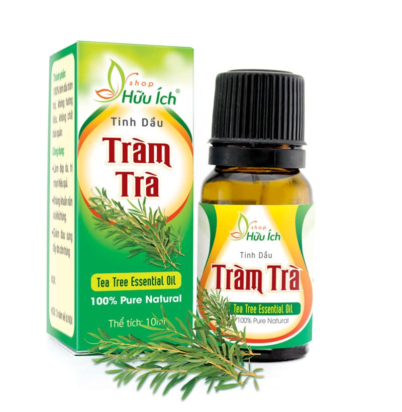 [HCM]Tinh dầu Tràm Trà 10ml dùng xông mặt