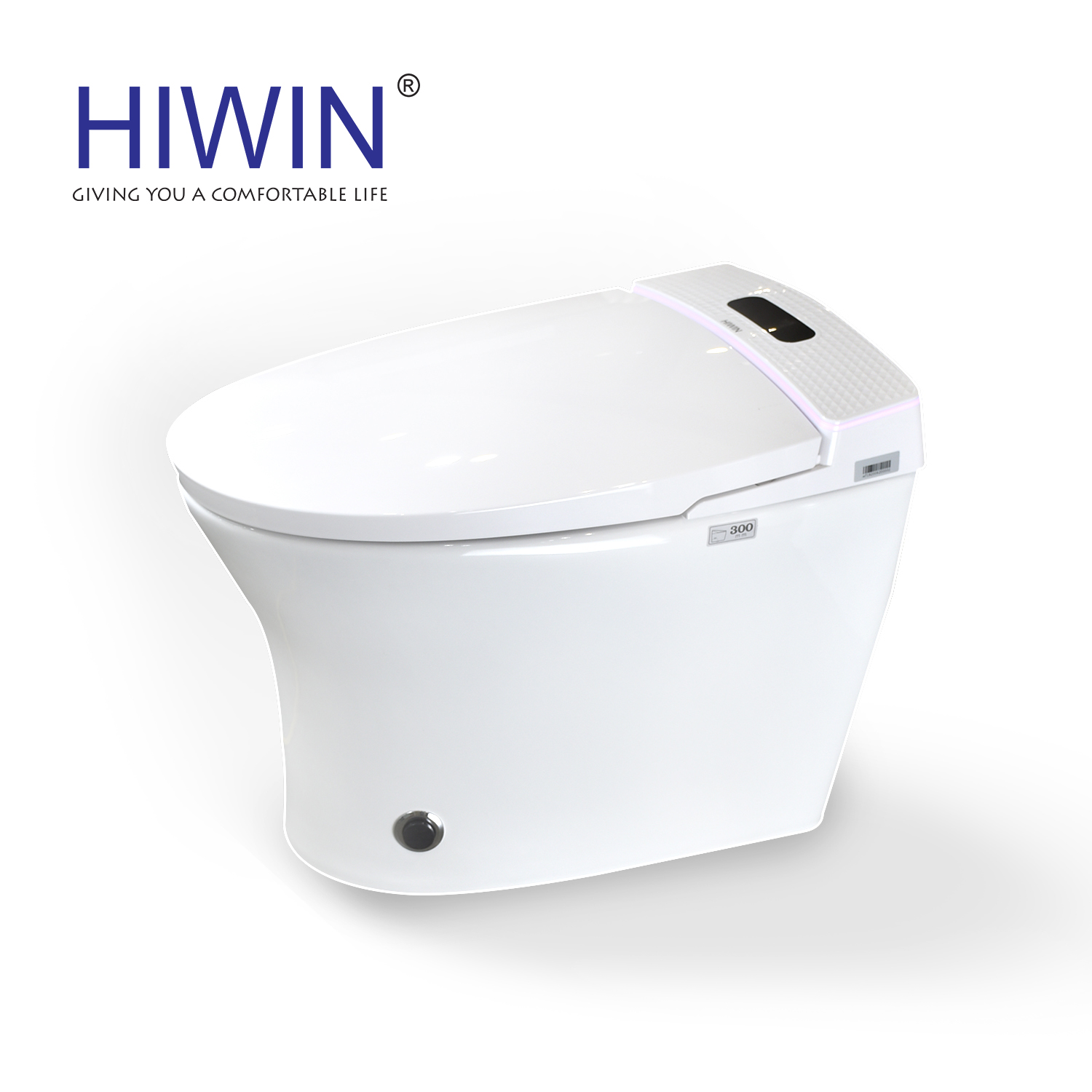 Bồn cầu thông minh thế hệ mới hiwin mt-666 kích thước 660x410x480