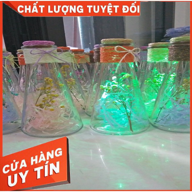 Lọ Ước Thủy Tinh Siêu Đẹp, Trang Trí Bàn Học, Handmade , Quà Sinh Nhật Đẳng Cấp, Ước Được Điều Như Ý