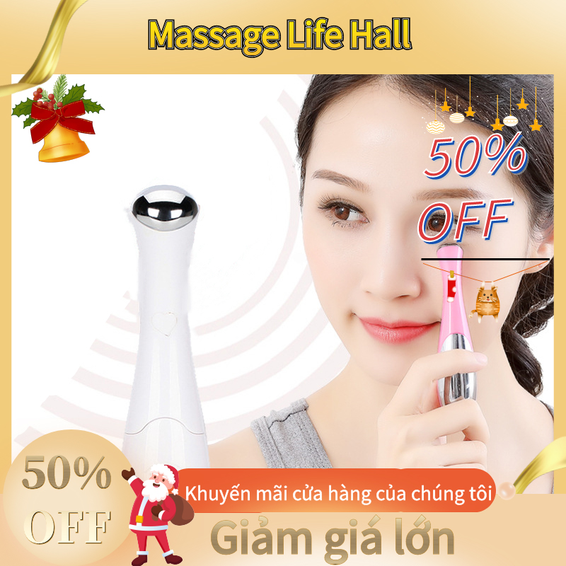Máy mát xa mặt rung bút trẻ hóa vùng mắt chống lão hóa xóa nhăn thâm quầng 1 miếng