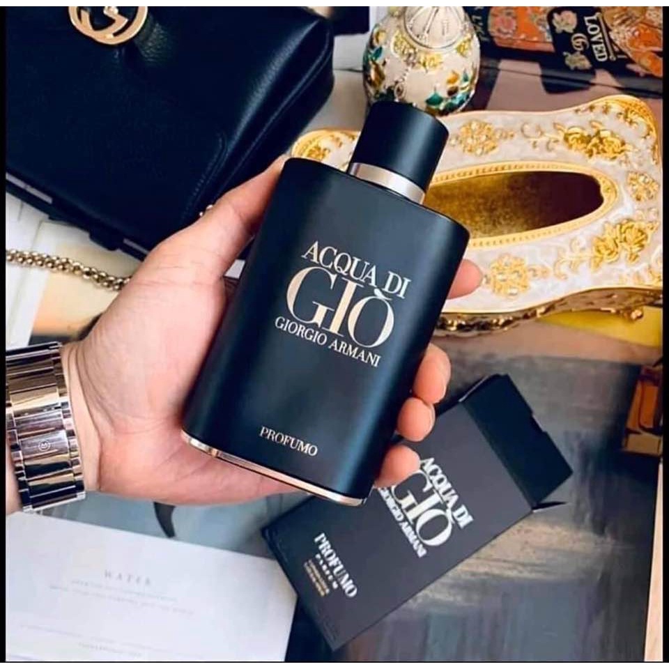 Nước hoa nam tinh dầu thơm aqua đi giò đen 100ml mạnh mẽ cuốn hút