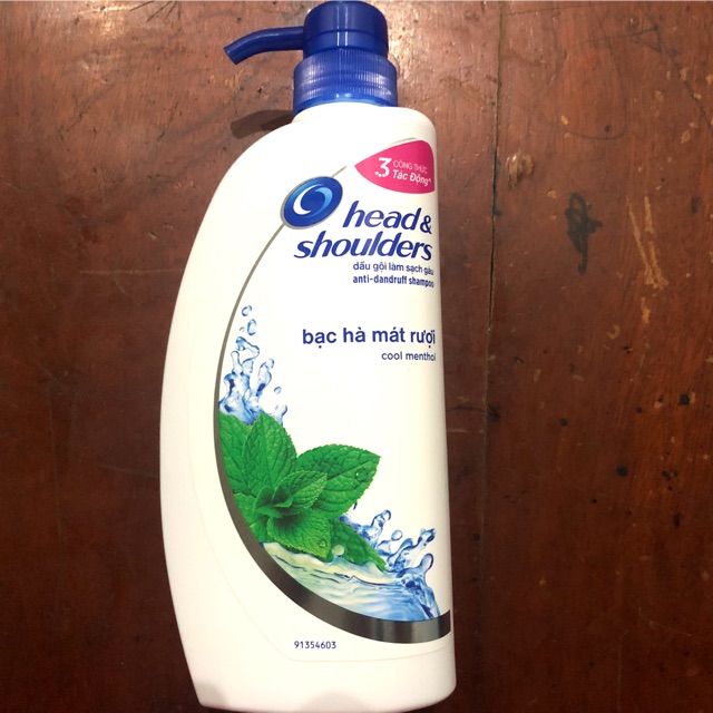 Dầu gội head & shoulders chai 625ml