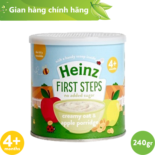 Cháo kem yến mạch và táo heinz 240g